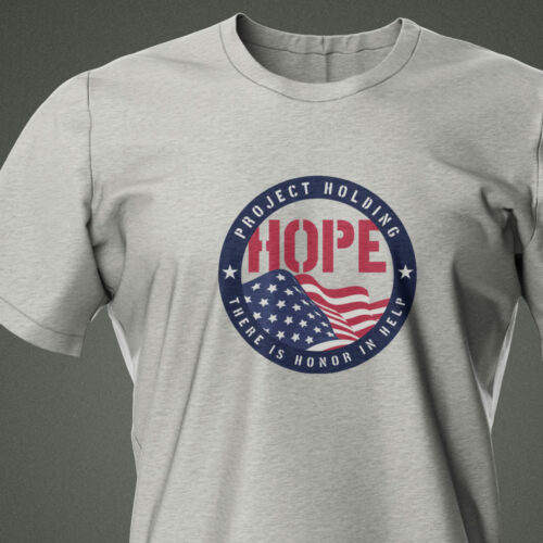 Atlanta Gwinnett Graphic Designer Tshirt Military Support Project Holding Hope