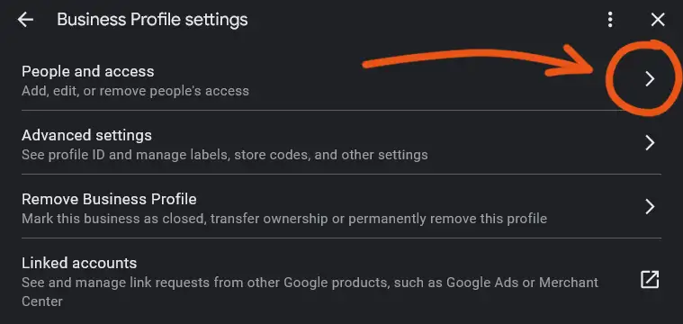 Where To Add Person To Google Business Profile Listing