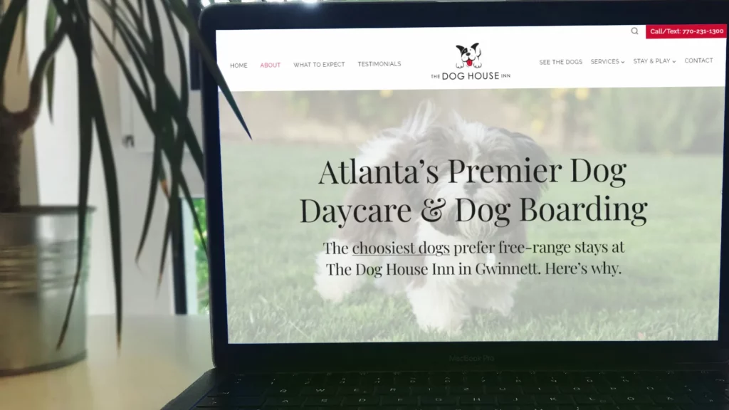 Wordpress Website Design Lilburn Ga Dog Boarding Service
